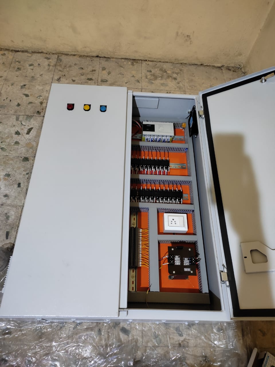 Control Panel Relay and Terminal Assembly