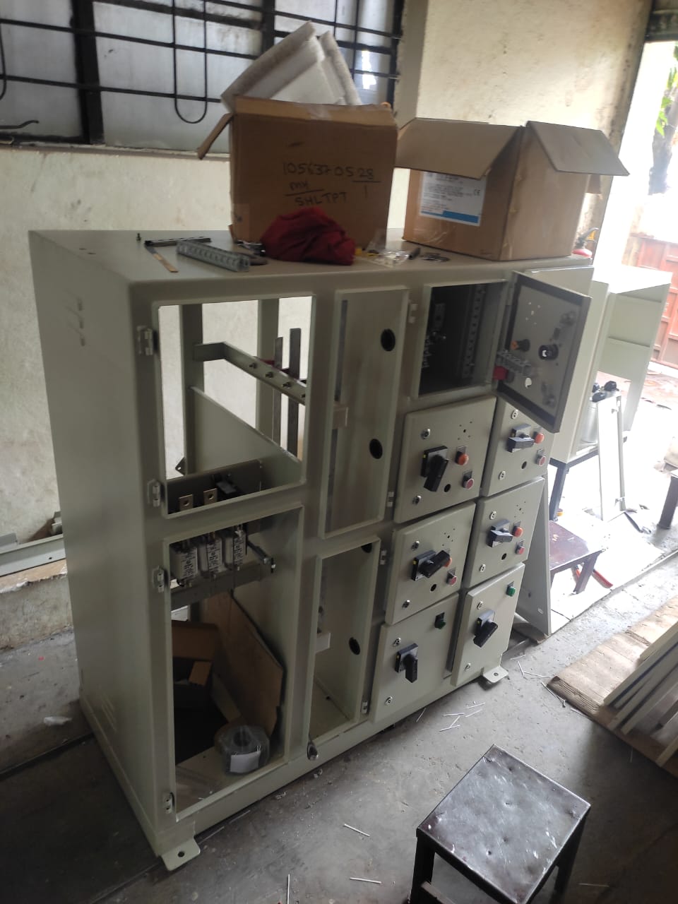 Panel Enclosure Under Construction