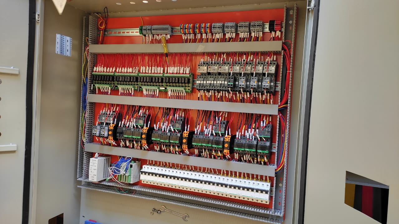 Relay & Contactor Panel Internals